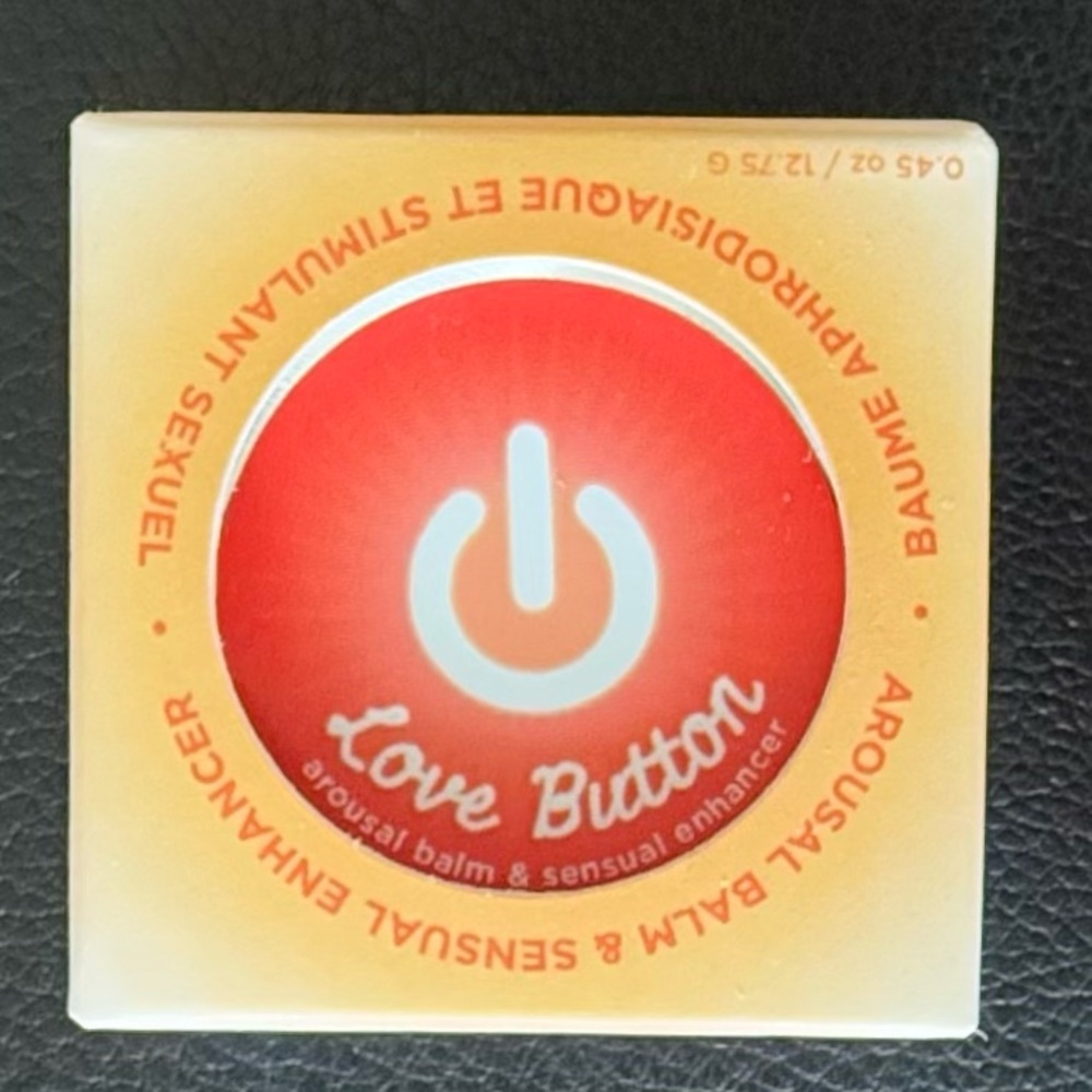 Love Button, Arousal Balm For Women in Convenient Tin.